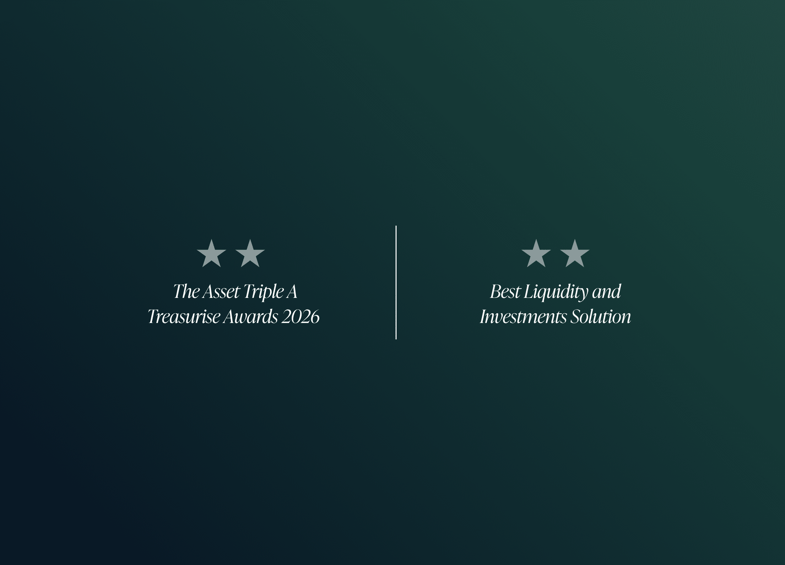 Clearing‑Developed Programme Recognised as Deutsche Bank Wins Best Liquidity and Investments Solution at The Asset Triple A Treasurise Awards 2026